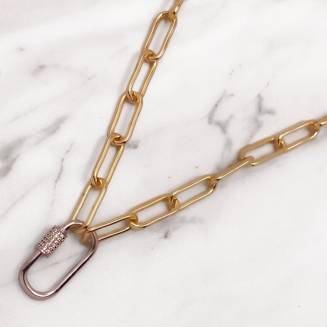 QUICK LINK CHAIN NECKLACE